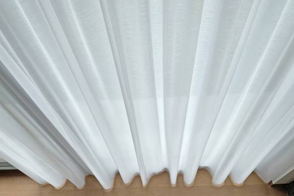 Tagvorhang VIOLA - Transparenter Vorhang mit feiner Struktur / Wunschvorhang nach Mass