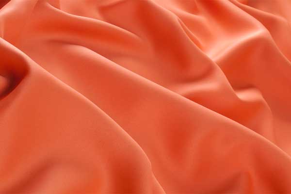 LUNO - Farbe 340 – orange / Wunschvorhang nach Mass